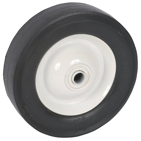 A & I Products WHEEL-DECK, 6X1.5, SMOOTH, STEEL-WHITE 6" x6" x1.3" A-B1SB2965